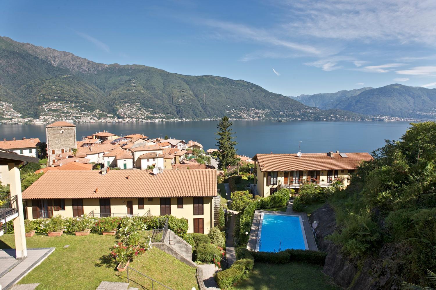Pino Lago Maggiore Residenz La Fonte Studios מראה חיצוני תמונה